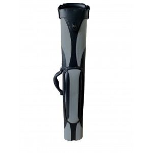 Champion Instroke Leather Cue Cases 2x4 2S4B, Model: G-62636-GB (Grey and Black color)